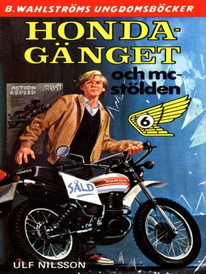 cover image of Honda-gänget 6--Honda-gänget och mc-stölden